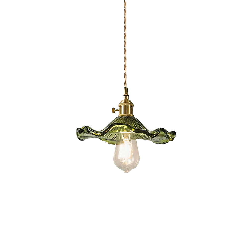 Blossom Glass Pendant – Elegant LED Ceiling Light