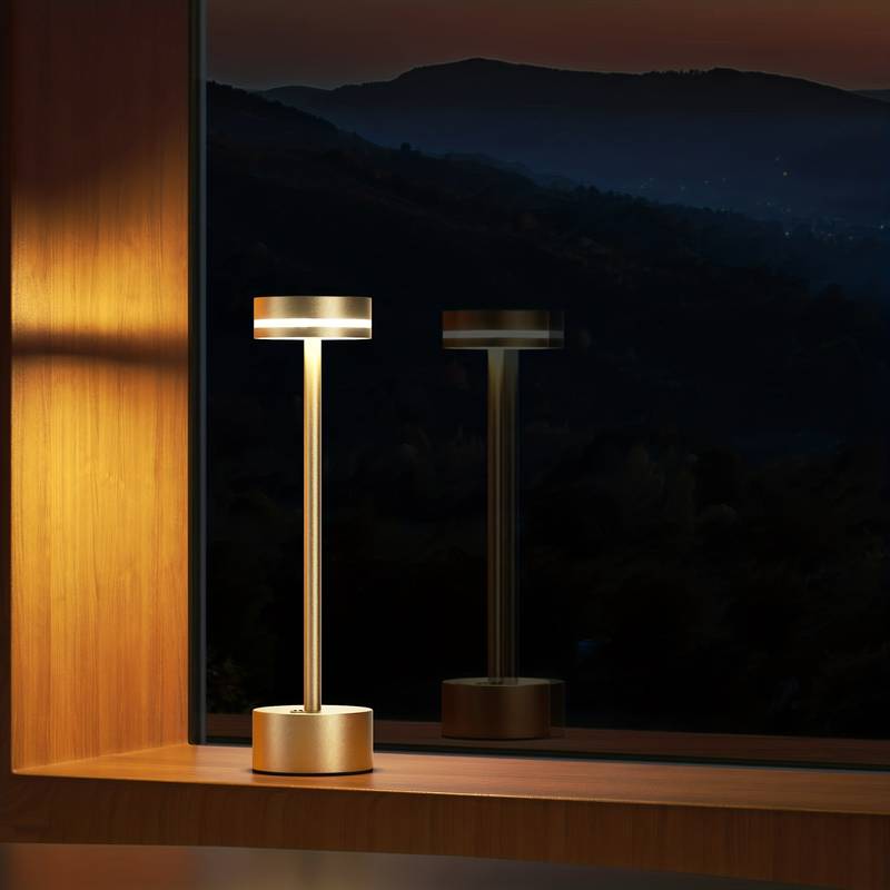 Cosmic Elegance Lamp –  Fully Dimmable LED Table Lamp