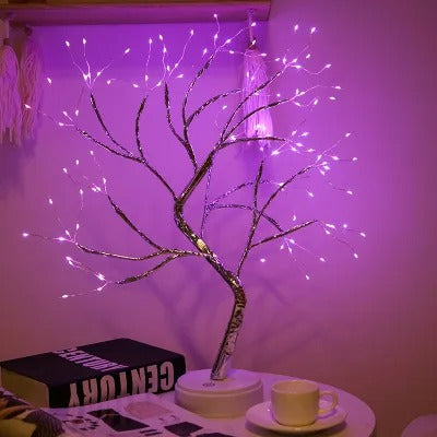 LED NIGHT LIGHT MINI CHRISTMAS TREE | DIY DECORATIVE LIGHTING