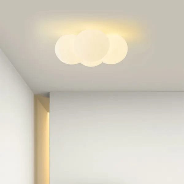 Modern Cloud Hardware Ceiling Lamp - Soft, Contemporary LED Lighting for Serene Spaces