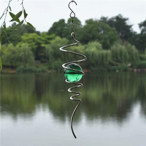 Elegant Glass Spinner Ball for Relaxation and Decoration