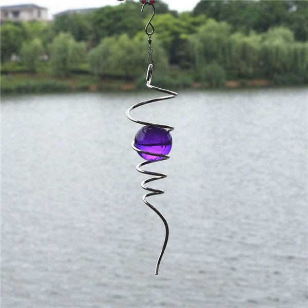 Elegant Glass Spinner Ball for Relaxation and Decoration