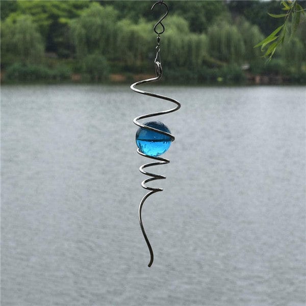 Elegant Glass Spinner Ball for Relaxation and Decoration