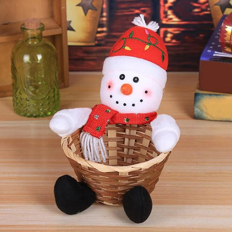 5 Set Christmas Candy Basket – Tabletop Décor & Small Candy Holder