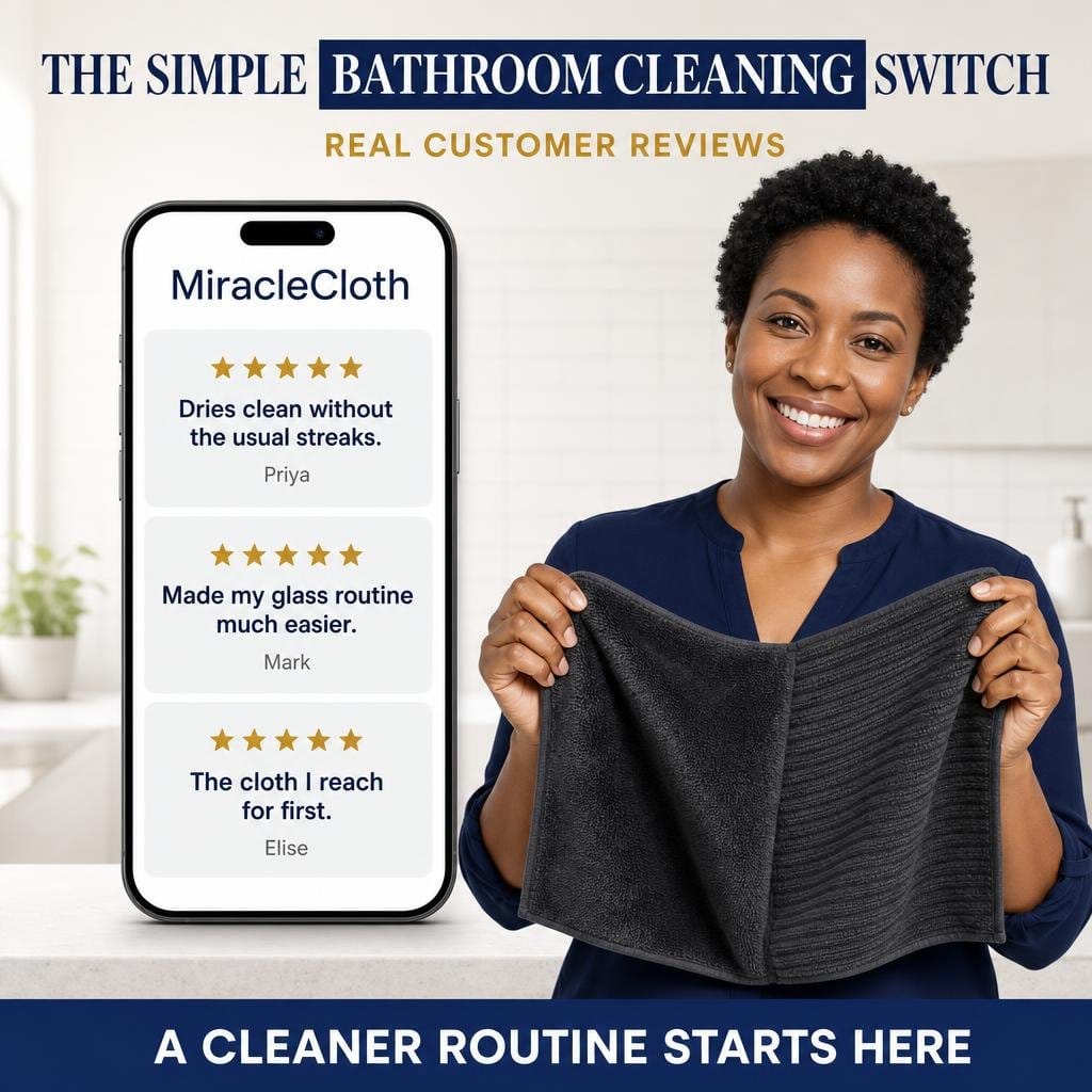 MiracleCloth XXL – Streak-Free Cleaning