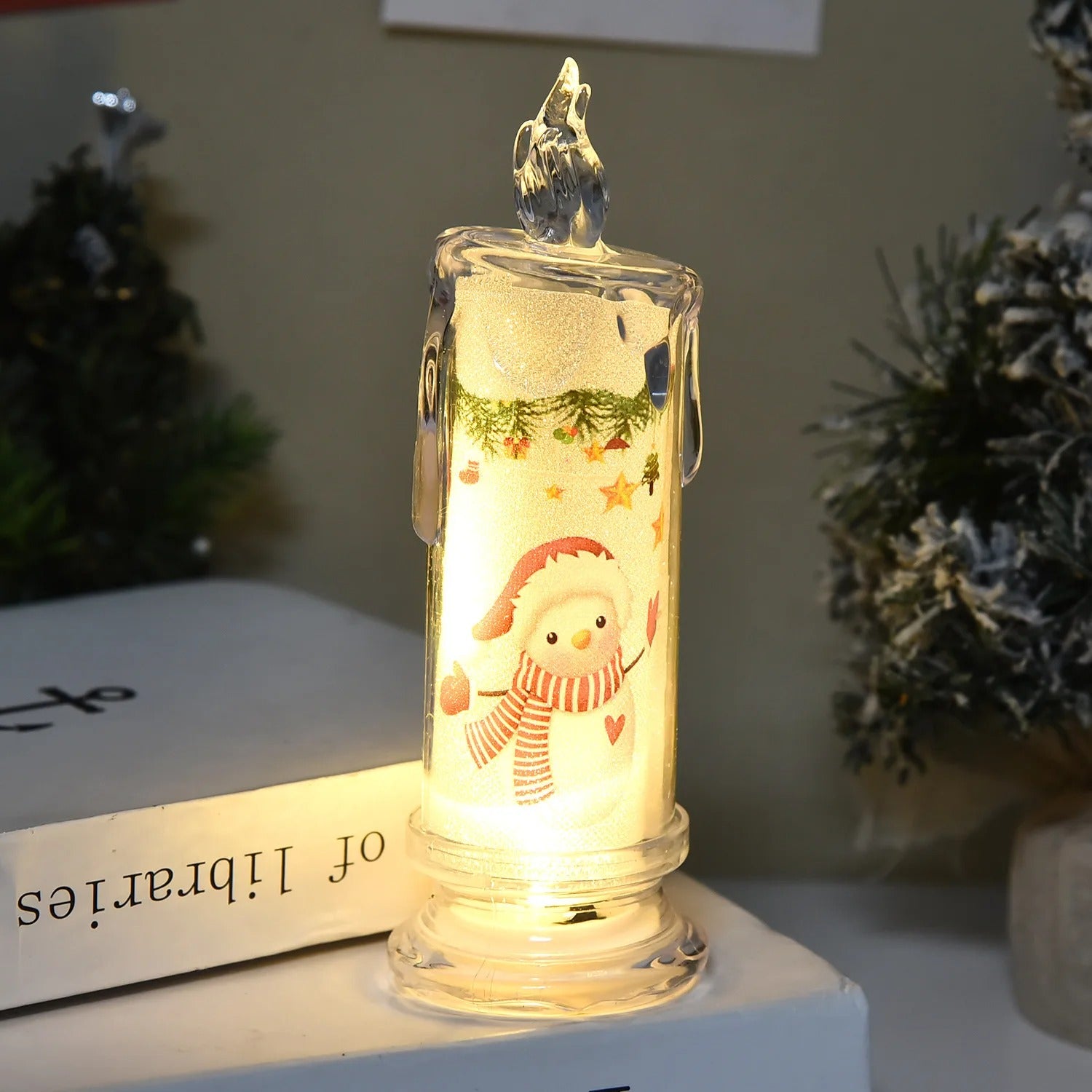 Christmas Candle Lights Simulated LED Mood Lighting