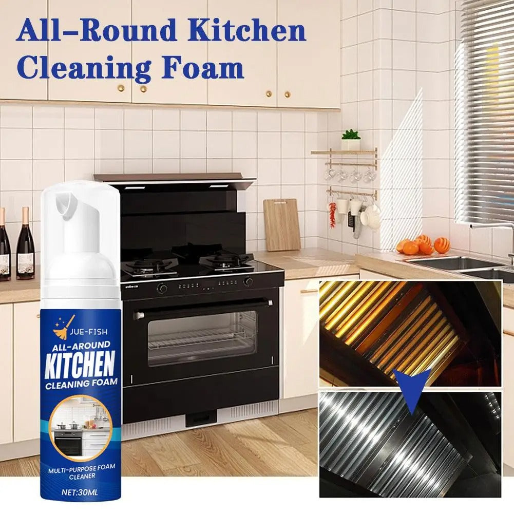 Kitchen Cleaning Foam | 1+1 Free | Natural Grease Remover