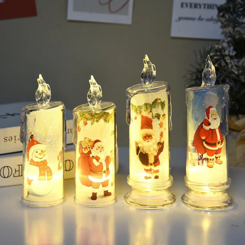 Christmas Candle Lights Simulated LED Mood Lighting