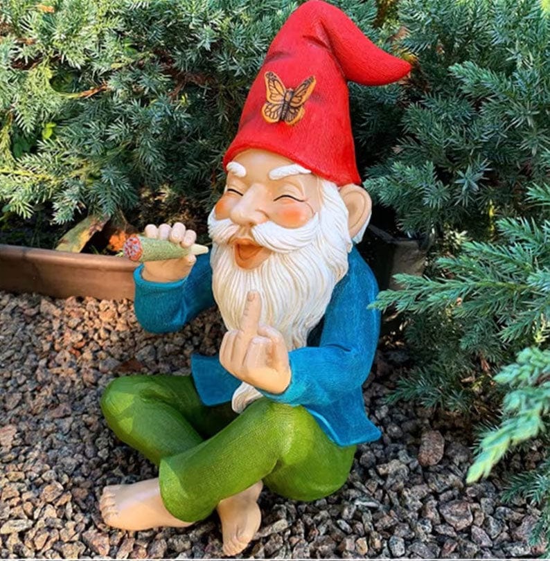 Charming Garden Gnome Statue for Indoor and Outdoor Decor