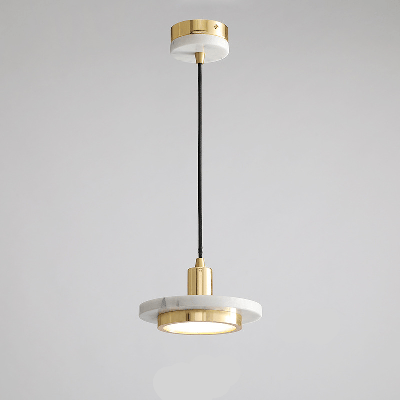 Modern Simple Marble Pendant Light - Minimalist Elegance for Contemporary Spaces