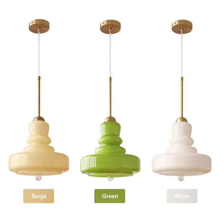 Bauhaus Gourd Glass Pendant Light – Timeless Elegance with a Playful Twist