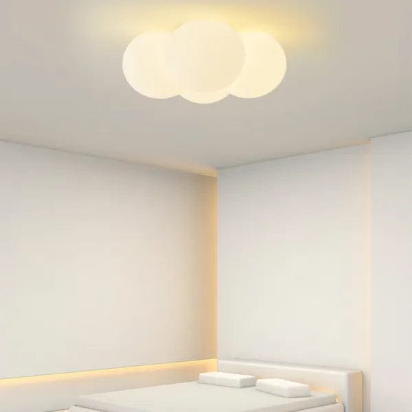 Modern Cloud Hardware Ceiling Lamp - Soft, Contemporary LED Lighting for Serene Spaces