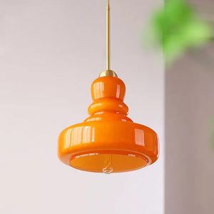 Bauhaus Gourd Glass Pendant Light – Timeless Elegance with a Playful Twist