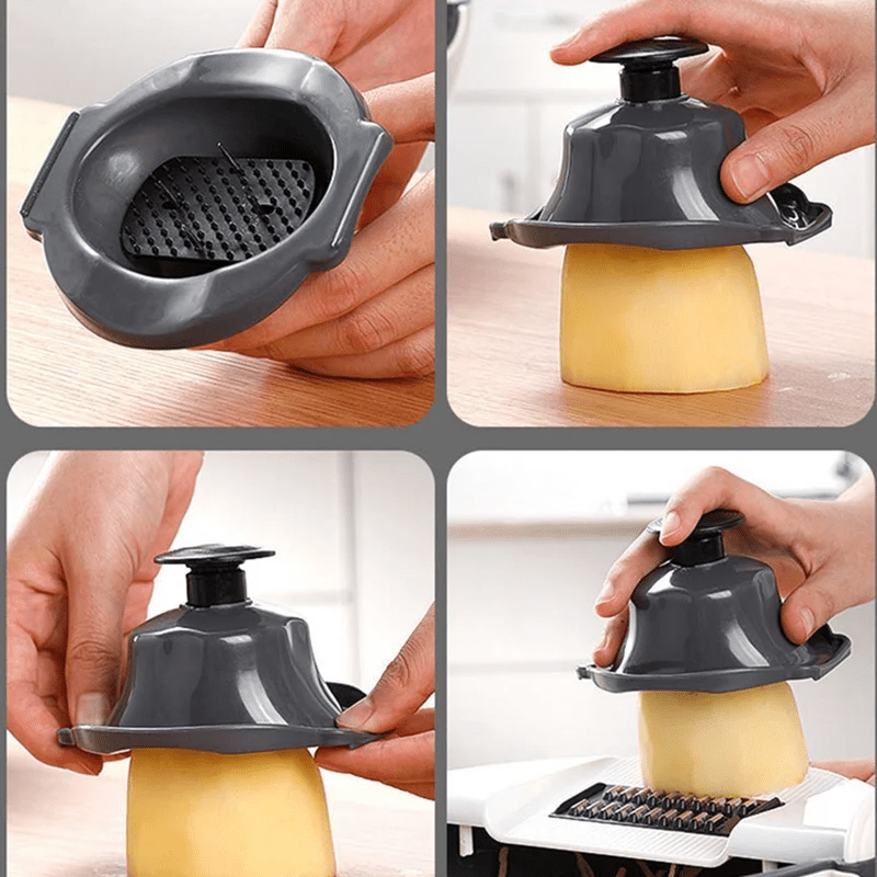 9 in 1 Multifunction Vegetable Cutter with Magic Drain Basket