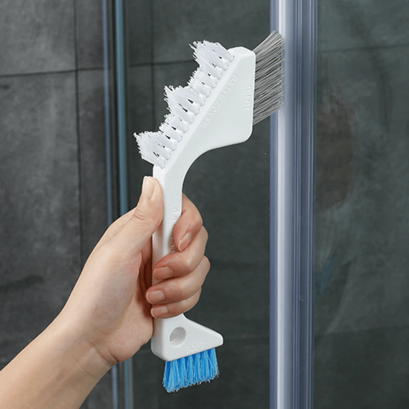 3-in-1 Grout Brush Cleaner – Deep Cleaning Tool for Grooves