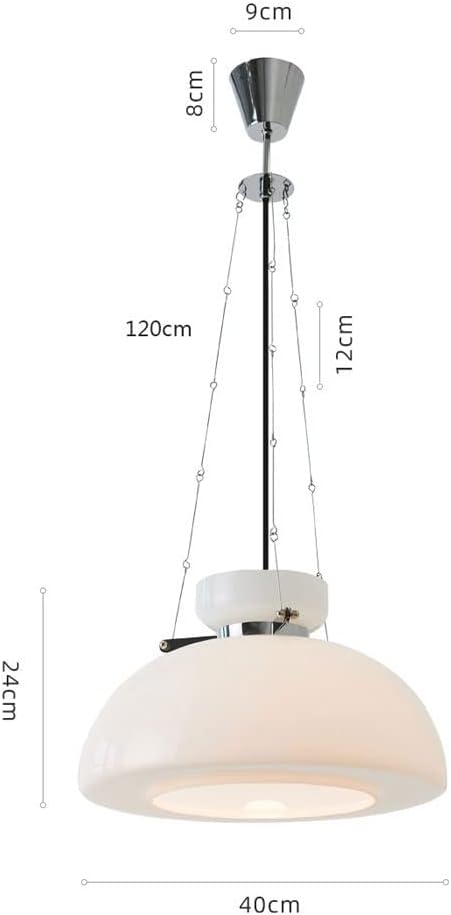 Milky Pendant Light - Timeless Modern Design for Elegant Interiors