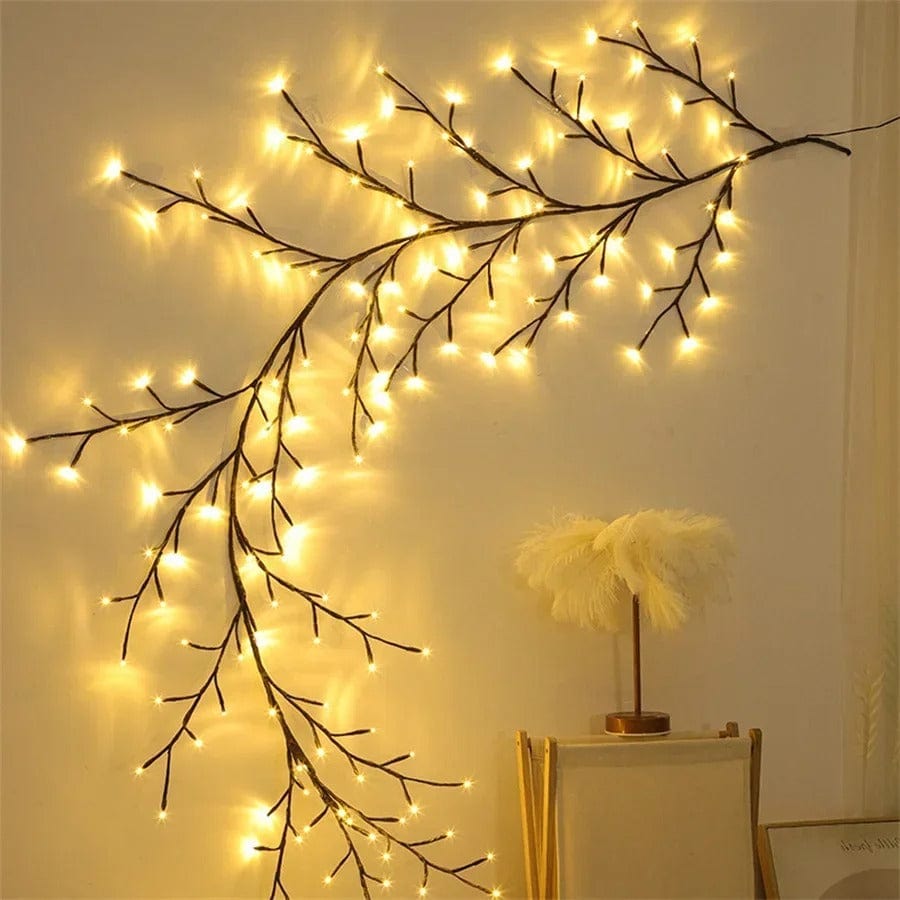 Twilight Twinkle Wall Tree – Radiant Holiday Wall Decor