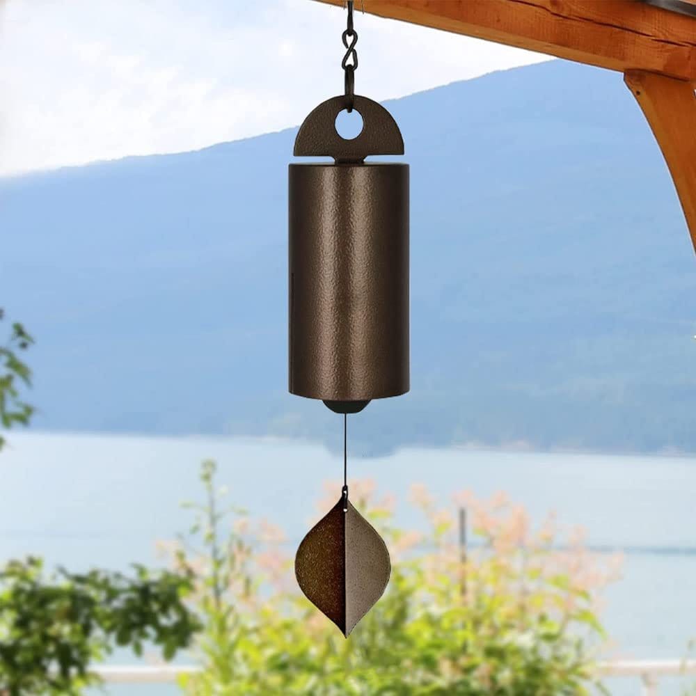 Handcrafted Steel Wind Bell – Deep Resonance Garden Decor