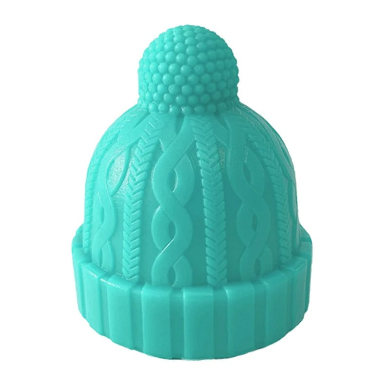 Christmas Silicone Knitted Beanie Wine Bottle Cork Stopper