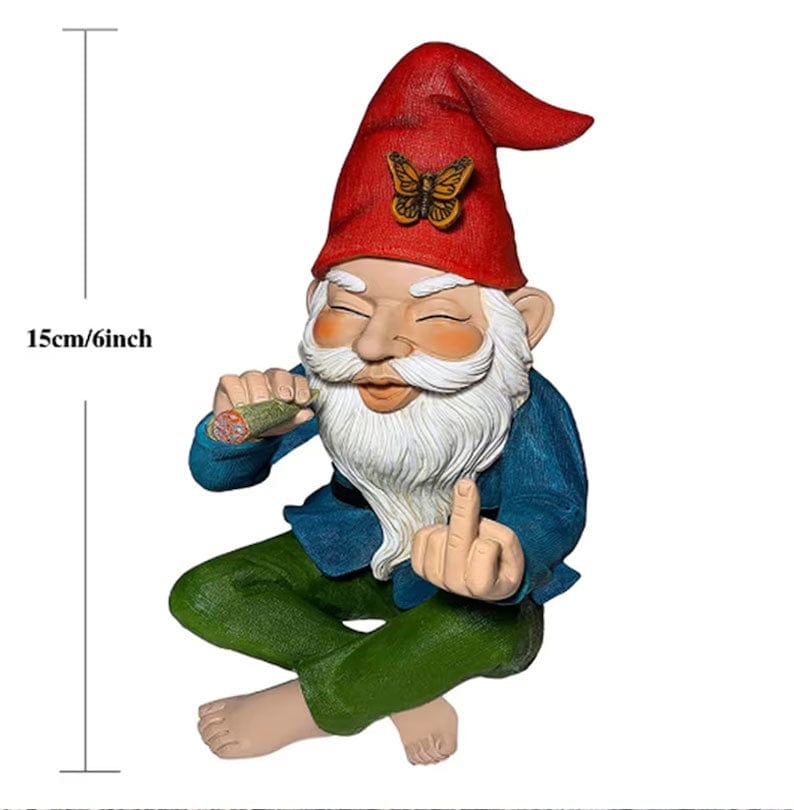 Charming Garden Gnome Statue for Indoor and Outdoor Decor