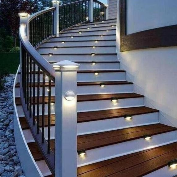 Bright Waterproof Solar Deck Lights – Energy Efficient & Easy Install