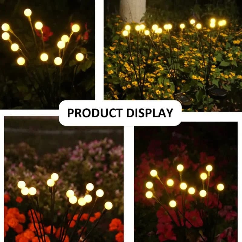 Solar Starburst Outdoor Lights – Romantic Garden Decor