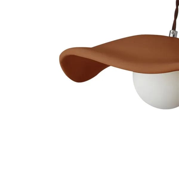 LotusGlow Pendant Light – Organic Elegance for Your Dining Space