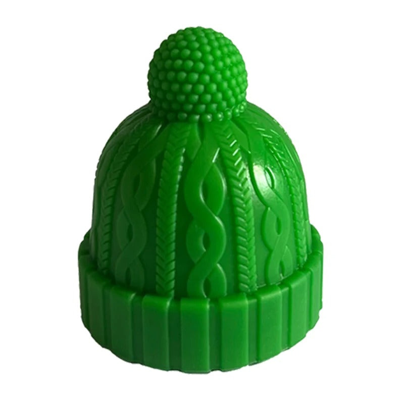 Christmas Silicone Knitted Beanie Wine Bottle Cork Stopper