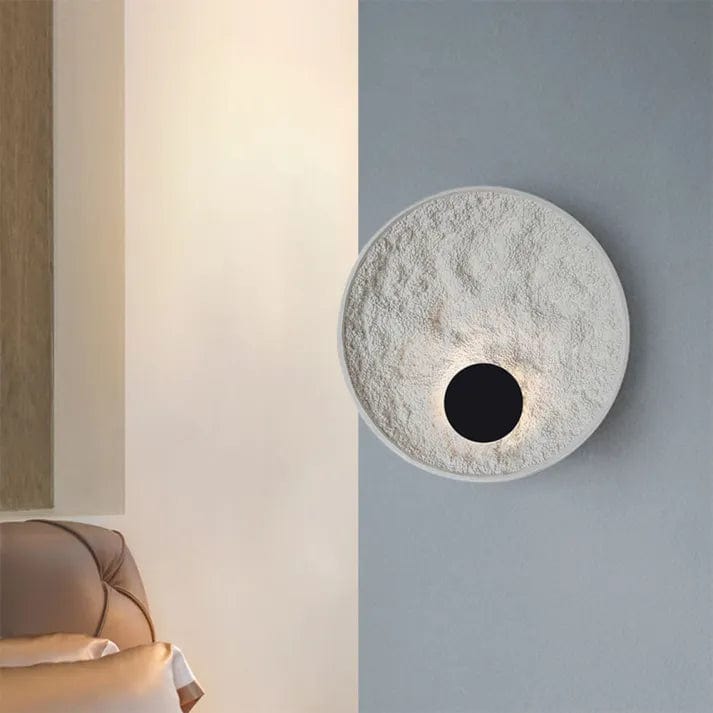 Round Moon Globe Wall Light – Modern LED Wall Sconce