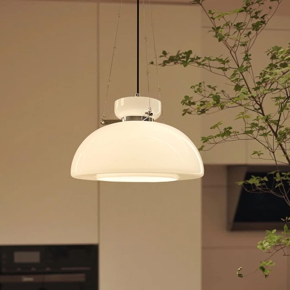 Milky Pendant Light - Timeless Modern Design for Elegant Interiors