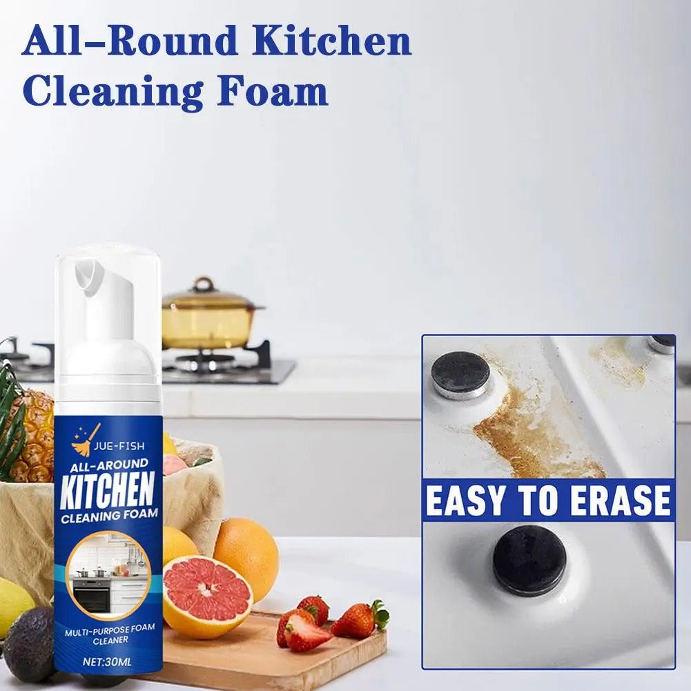 Kitchen Cleaning Foam | 1+1 Free | Natural Grease Remover