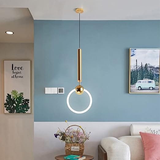 Nordic Simple LED Pendant Light - Scandinavian Minimalism for Modern Interiors