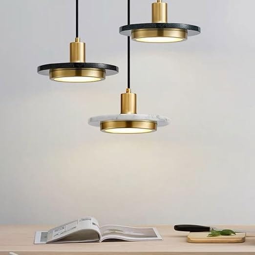 Modern Simple Marble Pendant Light - Minimalist Elegance for Contemporary Spaces