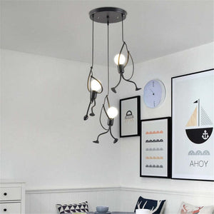 Cheerful Doll Pendant Light – Playful & Unique Lighting