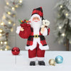 Santa Claus Doll with Gift Bags – Christmas Party Ornament & Festive Home Décor