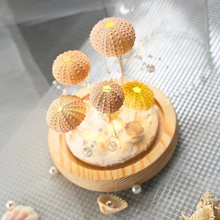 DIY Sea Urchin Night Light – Create Your Own Vintage-Inspired Lamp