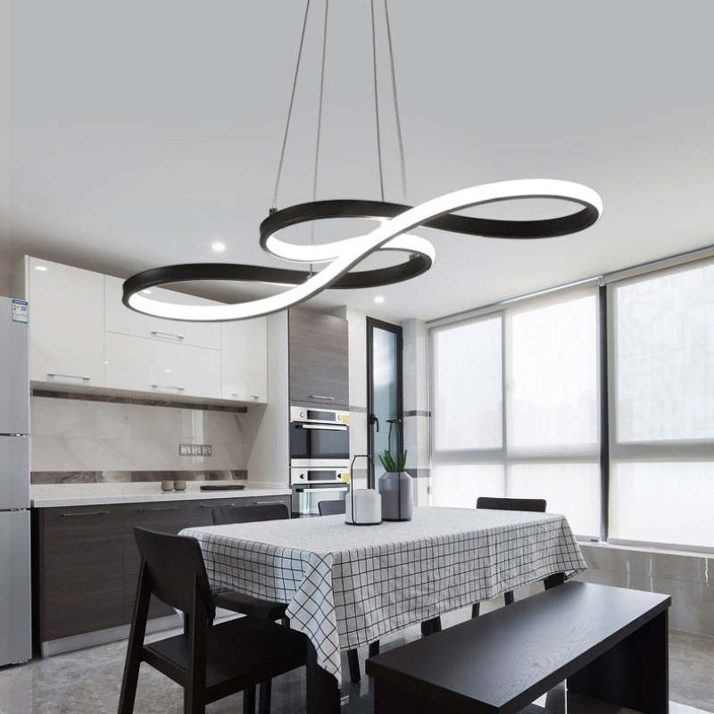 Musical Note Shaped Pendant Light - Elegant LED Design