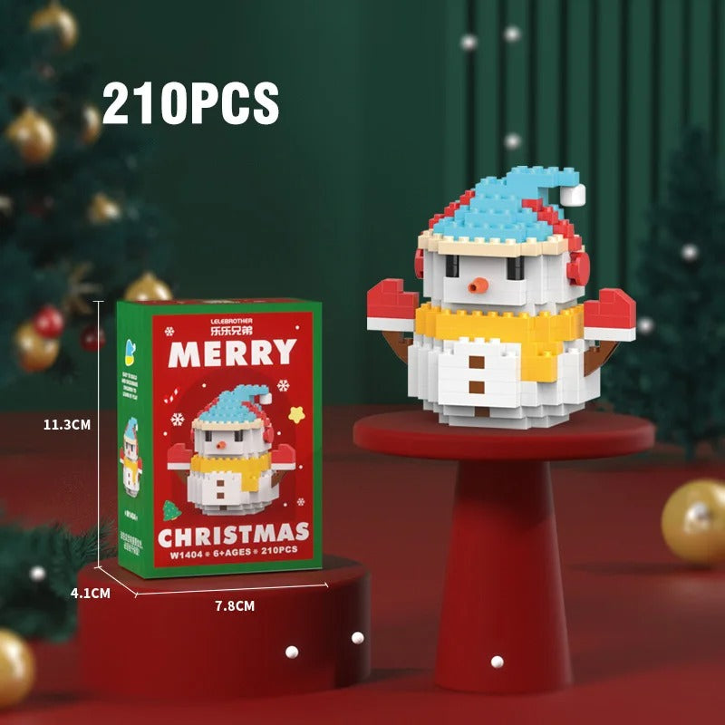 Christmas Micro Building Block Puzzle