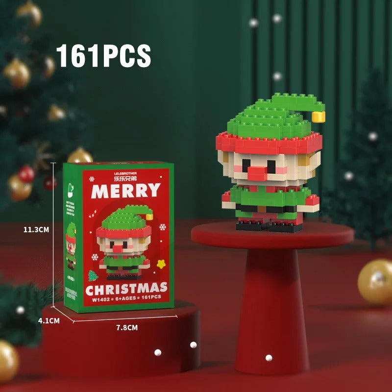 Christmas Micro Building Block Puzzle