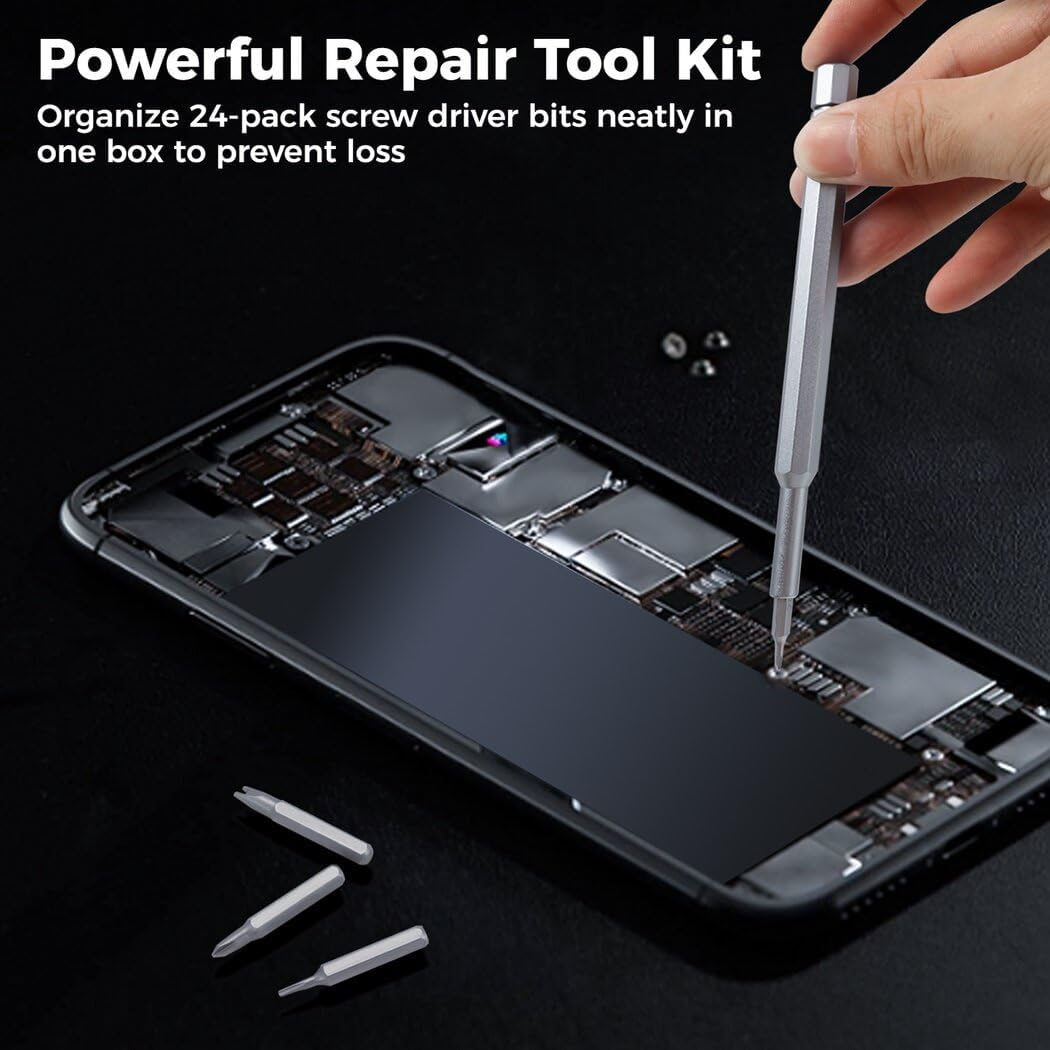 Multipurpose 24 in 1 Precision Screwdriver Repair Tool Kit