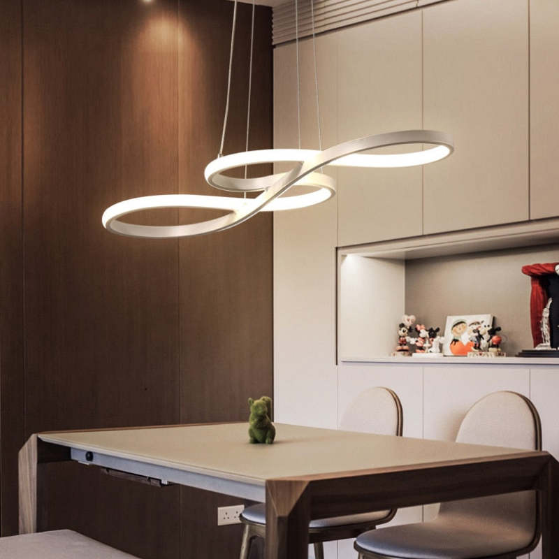 Musical Note Shaped Pendant Light - Elegant LED Design