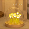 DIY Tulip Night Light – Handmade LED Flower Lamp for Bedroom Decor