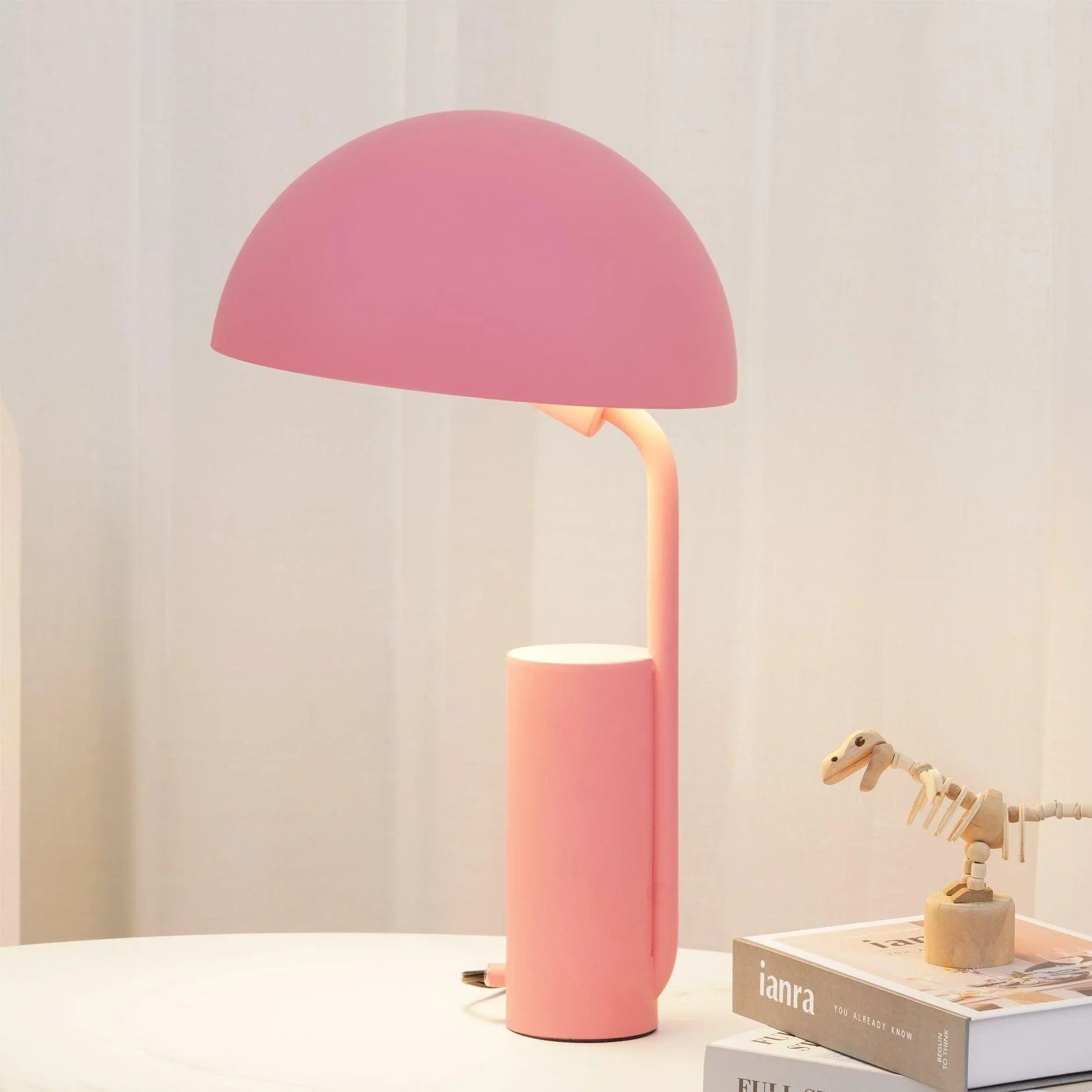 Cap Table Lamp – Adjustable, Playful Design with Swivel Shade