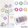 5/6 Pieces Christmas Ice Cream Donut Cake Pendant Ornaments