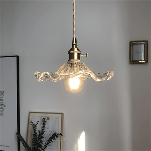 Blossom Glass Pendant – Elegant LED Ceiling Light