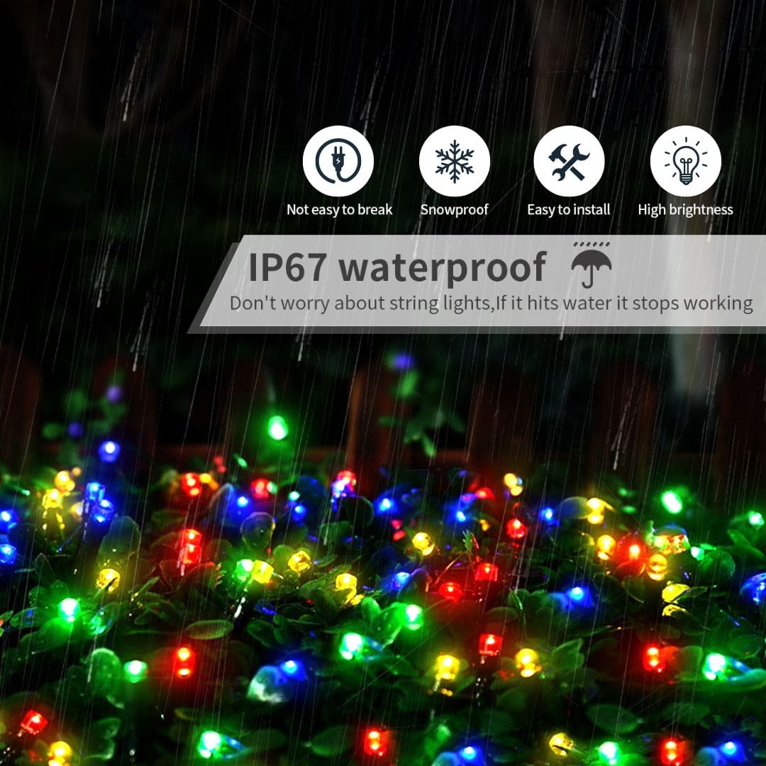 10m-100m Connectable String Fairy LED Lights – Waterproof & Versatile