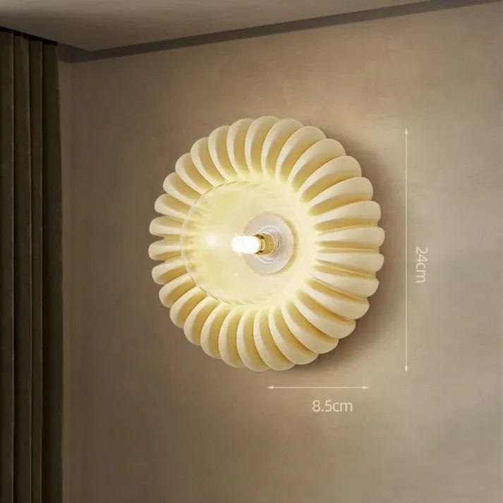 Modern Creative Resin Wall Light – Stylish Bedroom Lighting Fixture