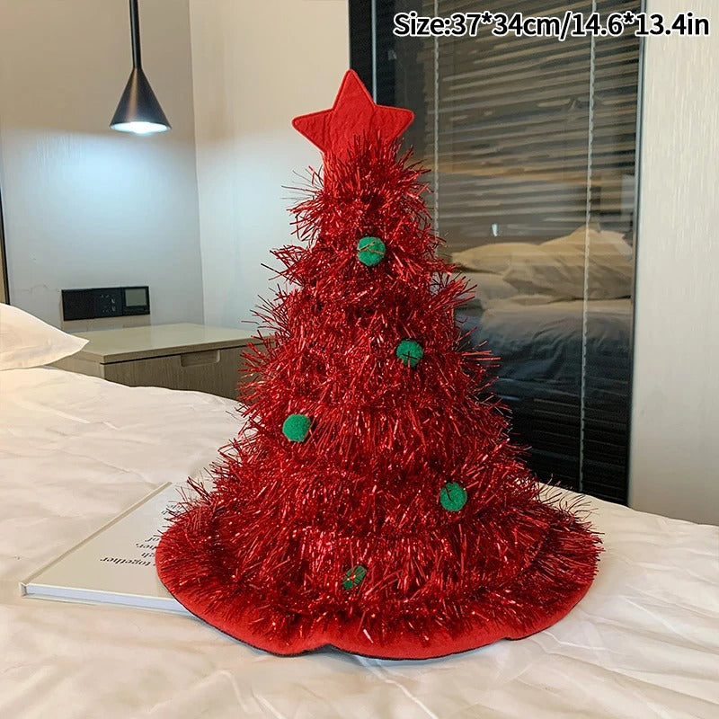 Christmas Tree Hat – Fun Xmas Party Costume Accessories