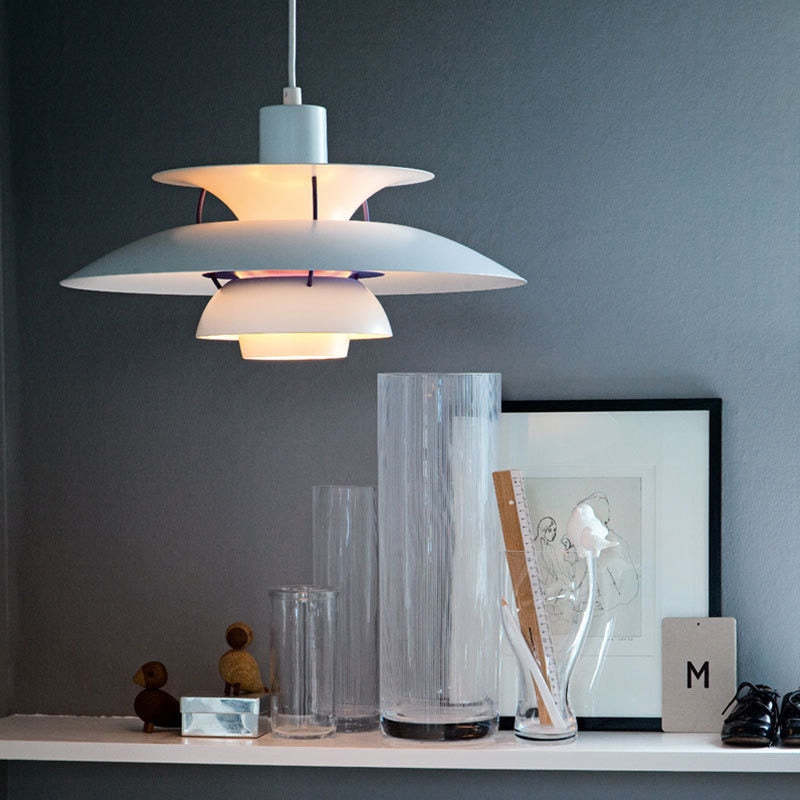 Morandi Modern Shade LED Hanging Lamp – Stylish & Sophisticated Lighting