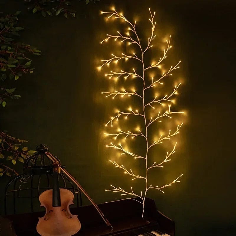 Twilight Twinkle Wall Tree – Radiant Holiday Wall Decor